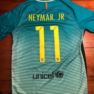 (RARE) 2016/17 Neymar Barcelona Third Kit